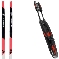 ROSSIGNOL DELTA SPORT SKATING + ROSSIGNOL RACE SKATE RED