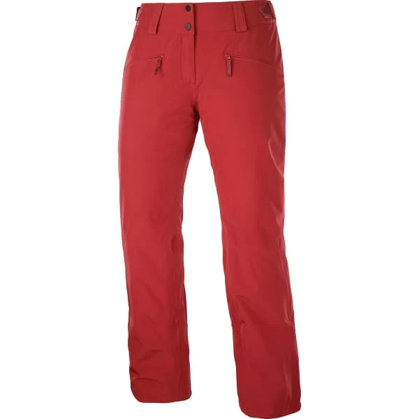 SALOMON EDGE PANT W RED CHILI 22 3 SALOMON EDGE PANT W RED CHILI 22