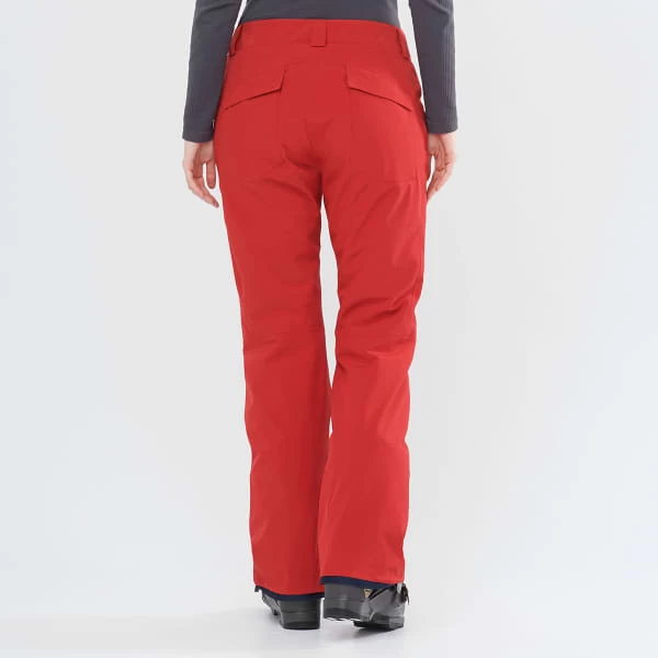 SALOMON EDGE PANT W RED CHILI 22 5 SALOMON EDGE PANT W RED CHILI 22 - Image 3