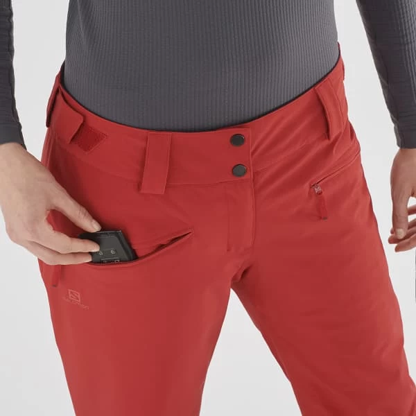 SALOMON EDGE PANT W RED CHILI 22 7 SALOMON EDGE PANT W RED CHILI 22 - Image 5