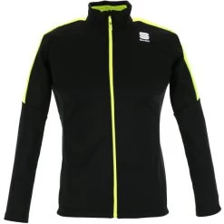 SPORTFUL TEAM JUNIOR JACKET BLACK YELLOW FLUO 22