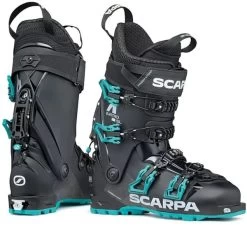 SCARPA 4-QUATTRO SL BLACK LAGOON W 23 -Ski Equipment Store 9 111350 4sl black lagoon 12013 502 1 04