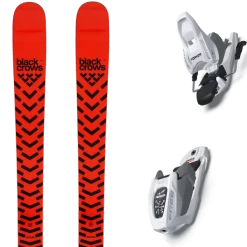 BLACK CROWS CAMOX JR + MARKER FREE 7 95MM WHITE/SILVER