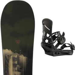 ROSSIGNOL SAWBLADE + BURTON MISSION BLACK