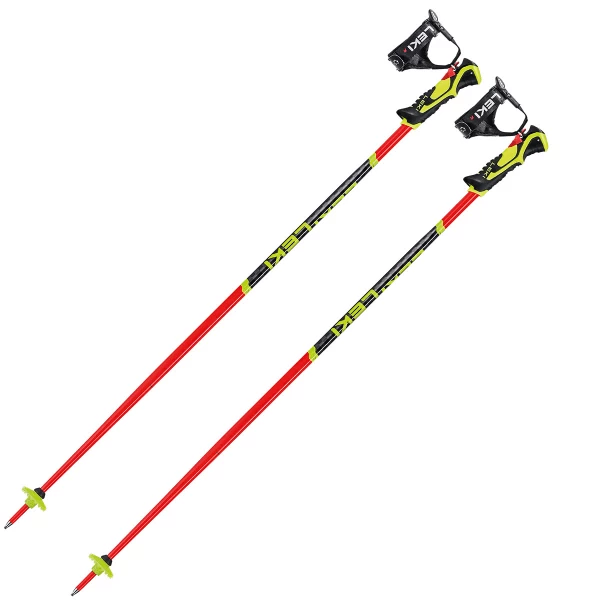 LEKI WORLDCUP LITE SL 3D RED/BLACK/NEON YELLOW 23 3 LEKI WORLDCUP LITE SL 3D RED/BLACK/NEON YELLOW 23