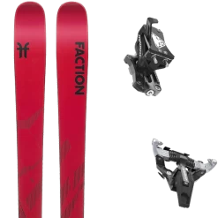 FACTION AGENT 1 + DYNAFIT SPEED TURN BLACK/SILVER