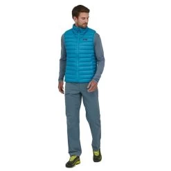 PATAGONIA M'S DOWN SWEATER VEST ANACAPA BLUE 23 -Ski Equipment Store 9 121261 m s down sweater vest anacapa blue 84623 apbl 03
