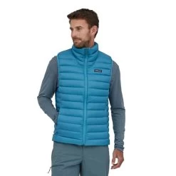 PATAGONIA M'S DOWN SWEATER VEST ANACAPA BLUE 23 -Ski Equipment Store 9 121261 m s down sweater vest anacapa blue 84623 apbl 04