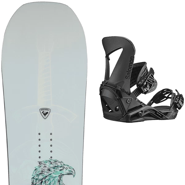 ROSSIGNOL JUGGERNAUT WIDE + SALOMON HOLOGRAM BLACK 3 ROSSIGNOL JUGGERNAUT WIDE + SALOMON HOLOGRAM BLACK
