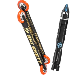 SKI SKETT FAST SKATE PRO + SALOMON PROLINK RACE SKATE