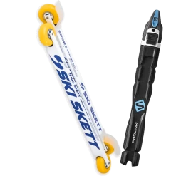 SKI SKETT SPORT SKATE PV + SALOMON PROLINK RACE SKATE