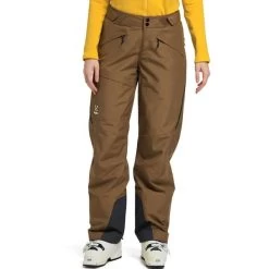 Haglöfs HAGLÖFS LUMI LOOSE PANT WOMEN TEAK BROWN 21 10 Haglöfs HAGLÖFS LUMI LOOSE PANT WOMEN TEAK BROWN 21 -Ski Equipment Store 9 85865 604625 4la 03