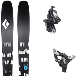 BLACK DIAMOND IMPULSE 104 + DYNAFIT SPEED TURN BLACK/SILVER