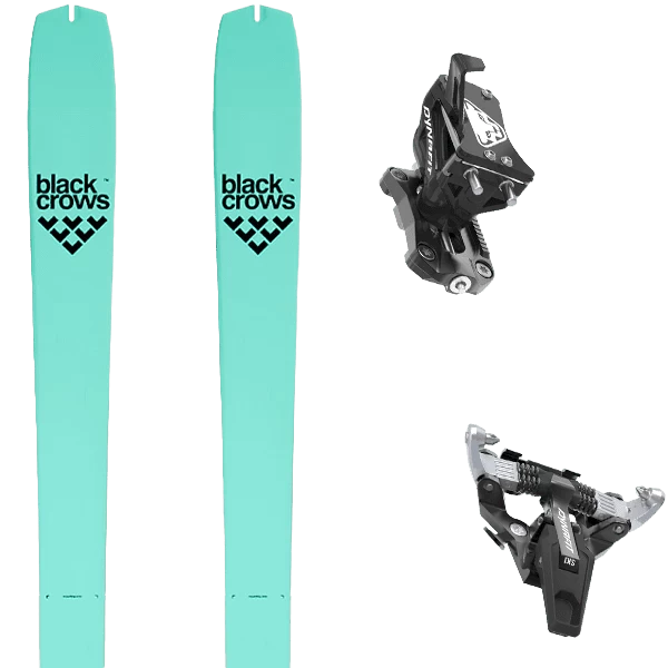 BLACK CROWS MENTIS FREEBIRD + DYNAFIT SPEED TURN BLACK/SILVER 3 BLACK CROWS MENTIS FREEBIRD + DYNAFIT SPEED TURN BLACK/SILVER